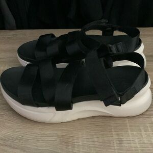 Ugg black sandal 8.5